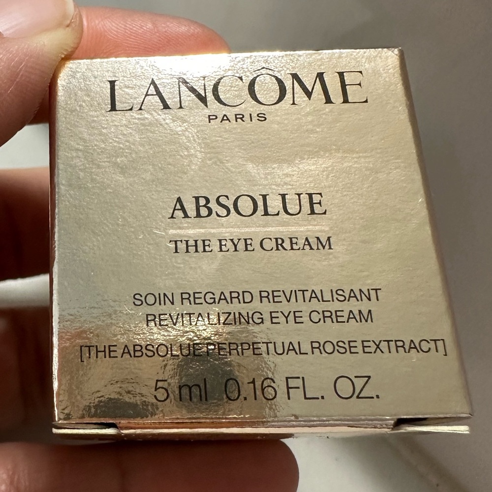 Lancome Absolue The Eye Cream - Gold Packaging w/box